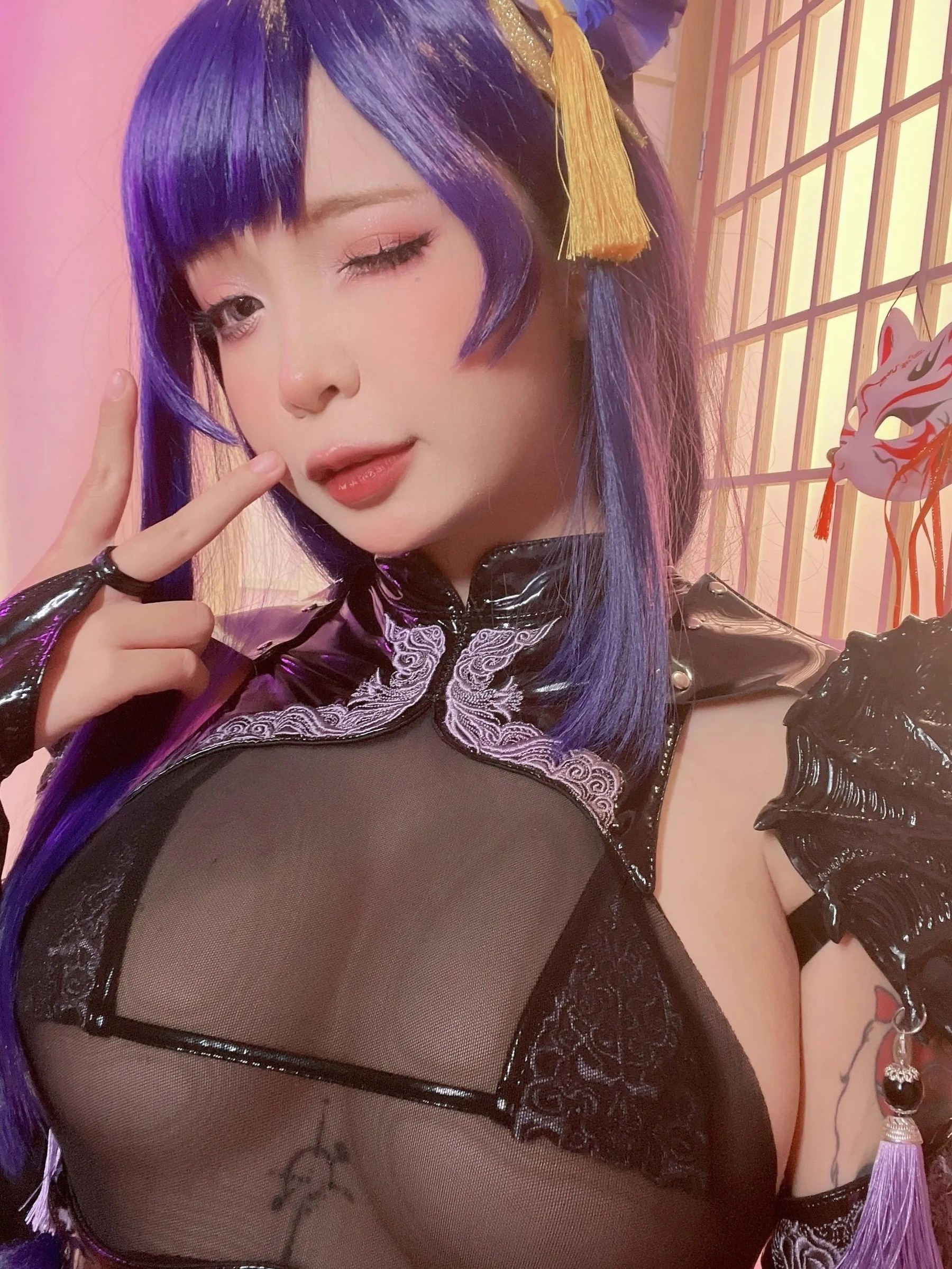 Umeko J – NO.021 Raiden Shogun [126P]插图5